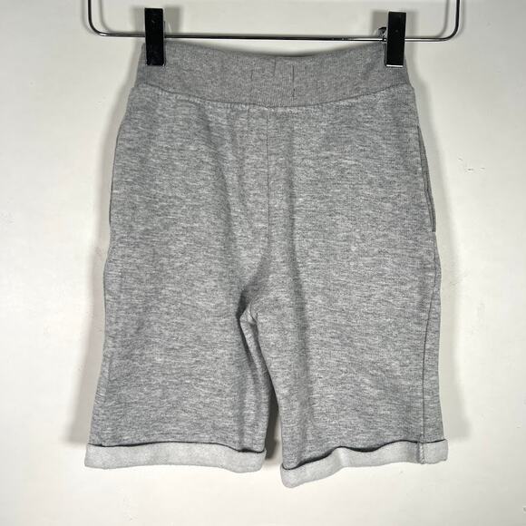 True Religion Kids Boy's Athletic Short 5 Gray Pull On Drawstring Roll Hem - Picture 2 of 7